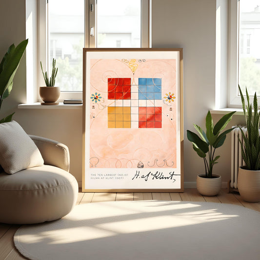 Hilma af Klint 'The Ten Largest No. 10' Print: Spiritual Abstract Art