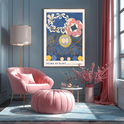 Hilma af Klint - The Ten Largest No. 1 Print: Spiritual Abstract Art