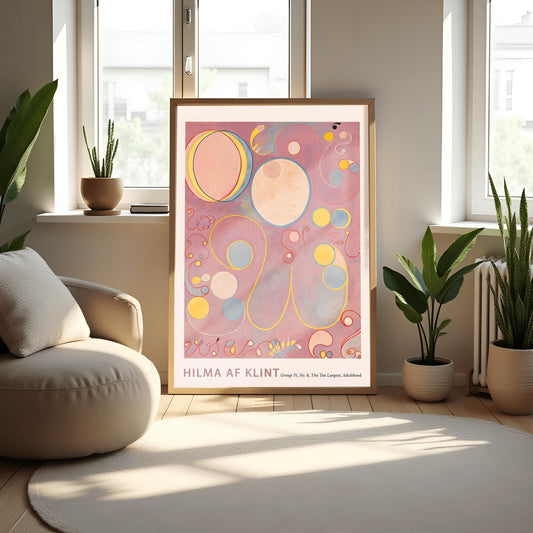 Hilma af Klint - The Ten Largest No. 8 - Abstract Botanical Art Print