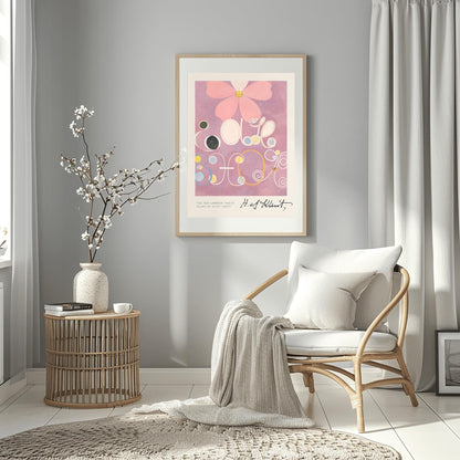 Hilma af Klint No. 5 Print: Spiritual Abstract Botanical Art