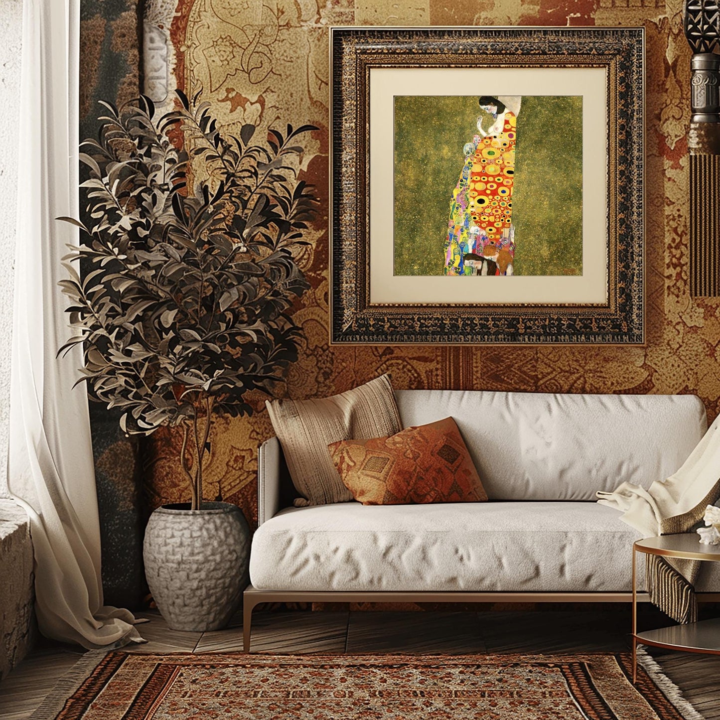 Gustav Klimt Hope II Print: Austrian Secession Symbolism Art