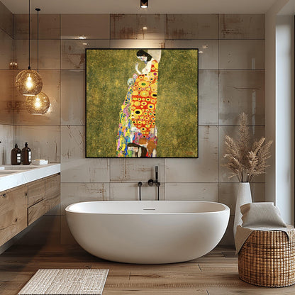Gustav Klimt Hope II Print: Austrian Secession Symbolism Art