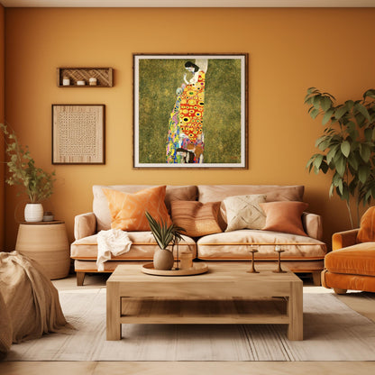 Gustav Klimt Hope II Print: Austrian Secession Symbolism Art