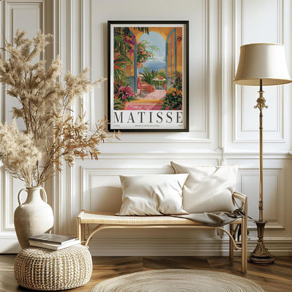 Henri Matisse Open Window Print: Mid-Century Modern Botanical Wall Art