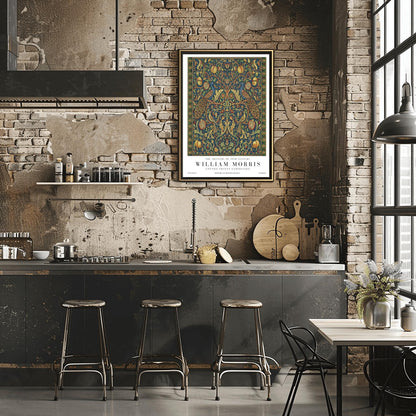 William Morris Peacock Pattern Print ‚Äì Vintage Textile Art (view 5)