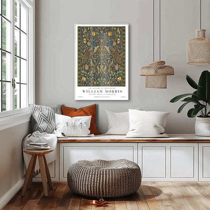 William Morris Peacock Pattern Print ‚Äì Vintage Textile Art (view 6)