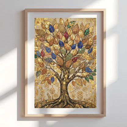 Gustav Klimt Golden Tree of Life ‚Äì Autumn Decor (view 3)
