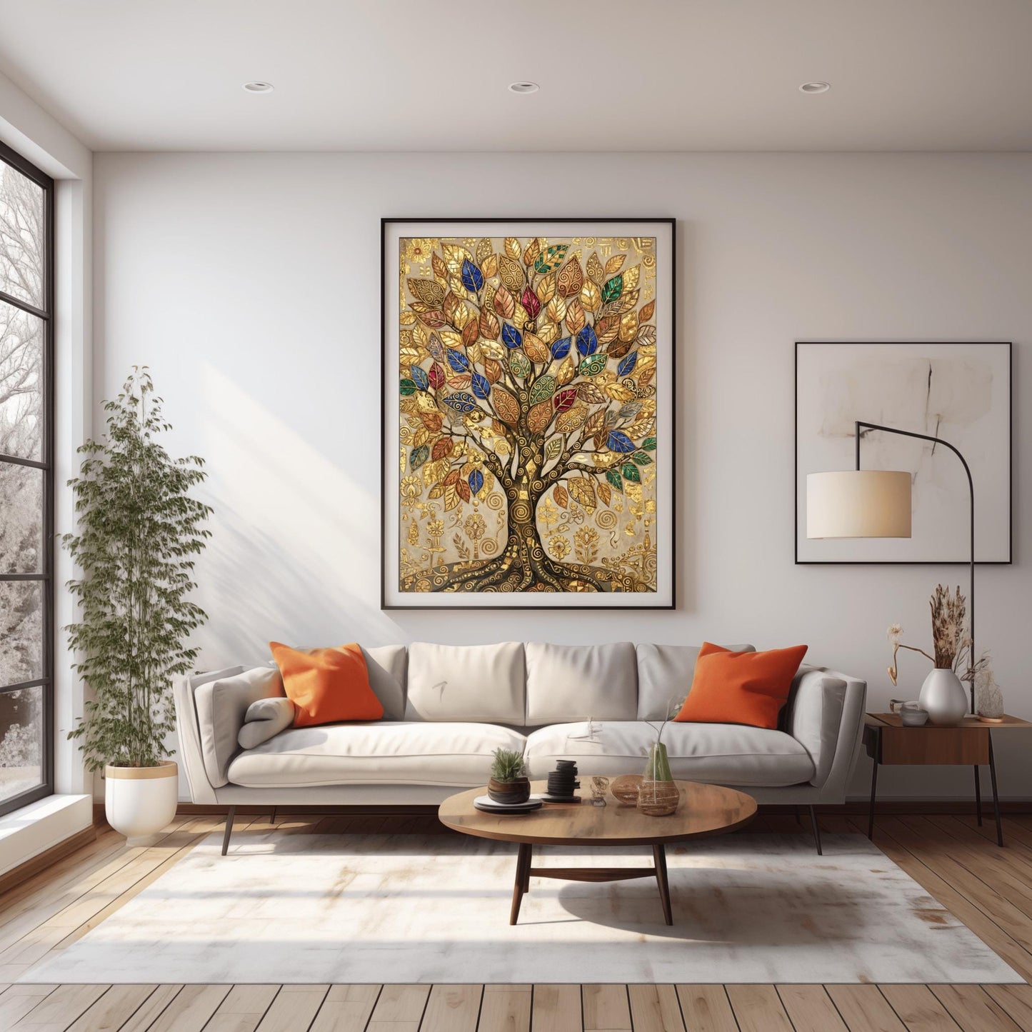 Gustav Klimt Golden Tree of Life ‚Äì Autumn Decor (view 4)