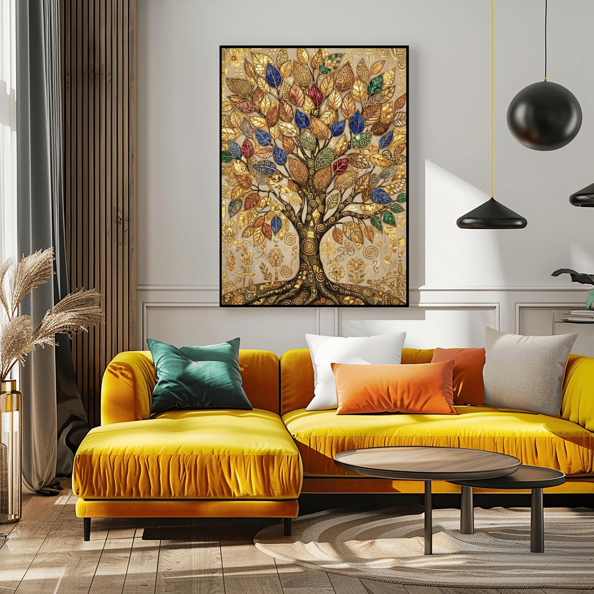 Gustav Klimt Golden Tree of Life ‚Äì Autumn Decor (view 5)