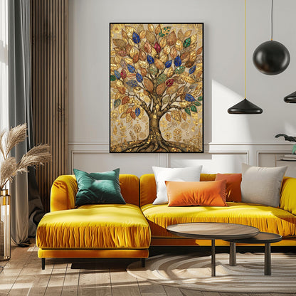 Gustav Klimt Golden Tree of Life ‚Äì Autumn Decor (view 5)