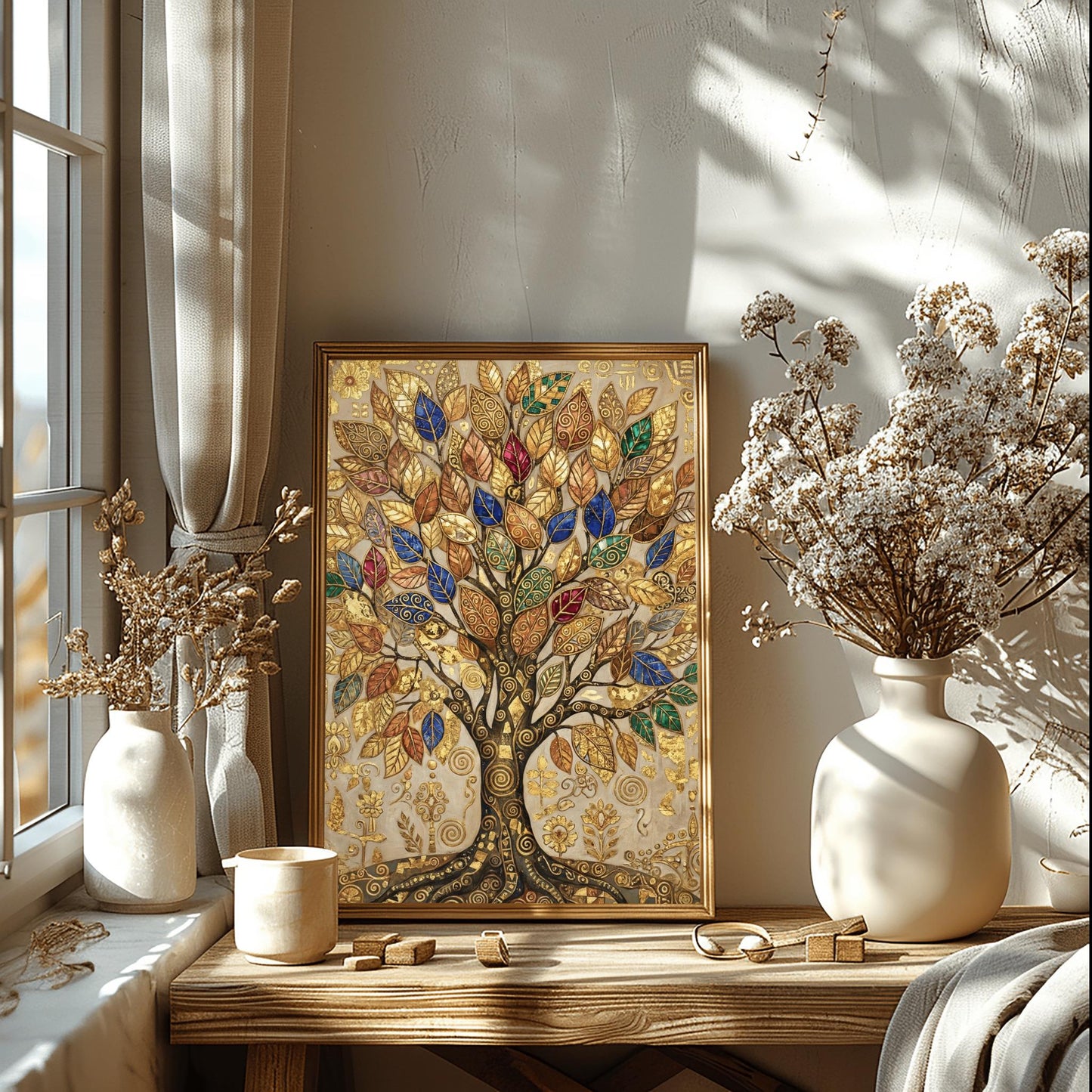 Gustav Klimt Golden Tree of Life ‚Äì Autumn Decor (view 6)