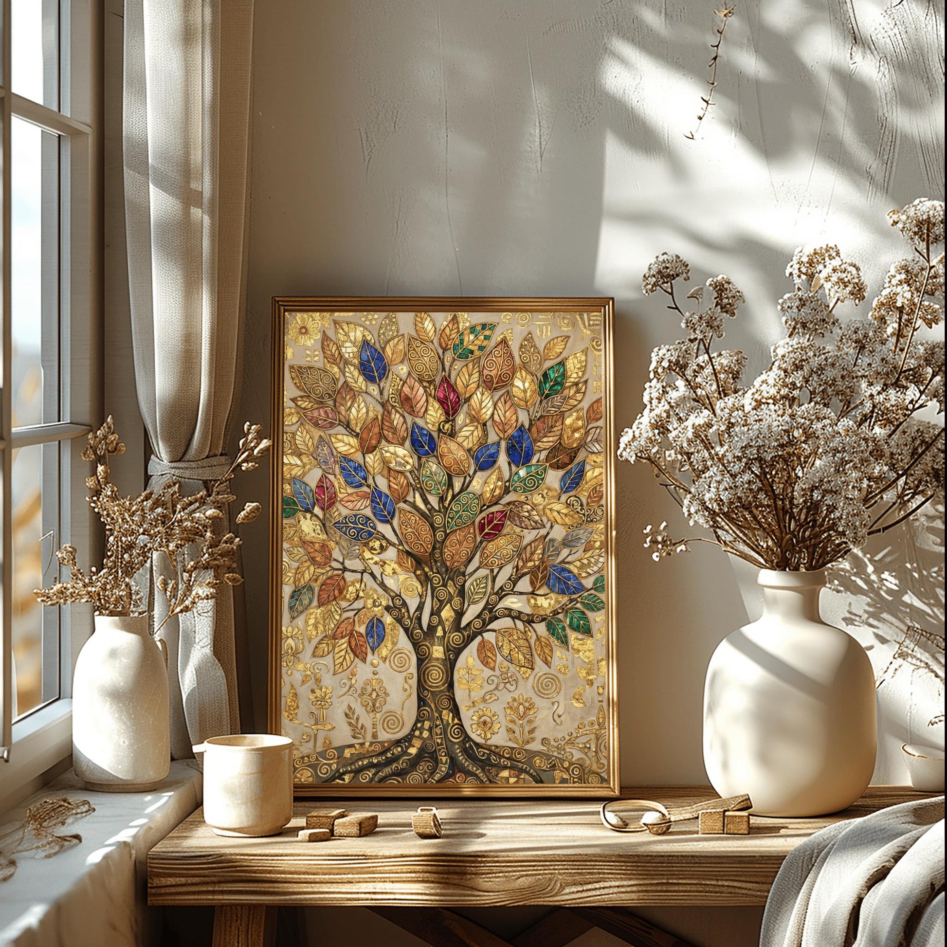 Gustav Klimt Golden Tree of Life ‚Äì Autumn Decor (view 6)