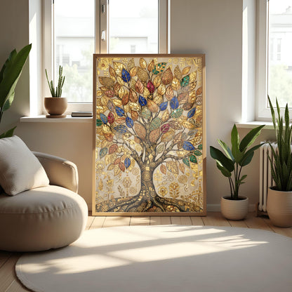 Gustav Klimt Golden Tree of Life ‚Äì Autumn Decor (view 9)