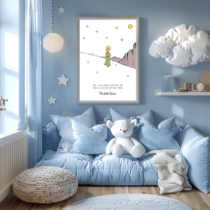 The Little Prince Poster: Classic Story Nursery Wall Art (view 5)