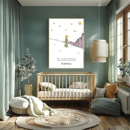 The Little Prince Poster: Classic Story Nursery Wall Art (view 8)