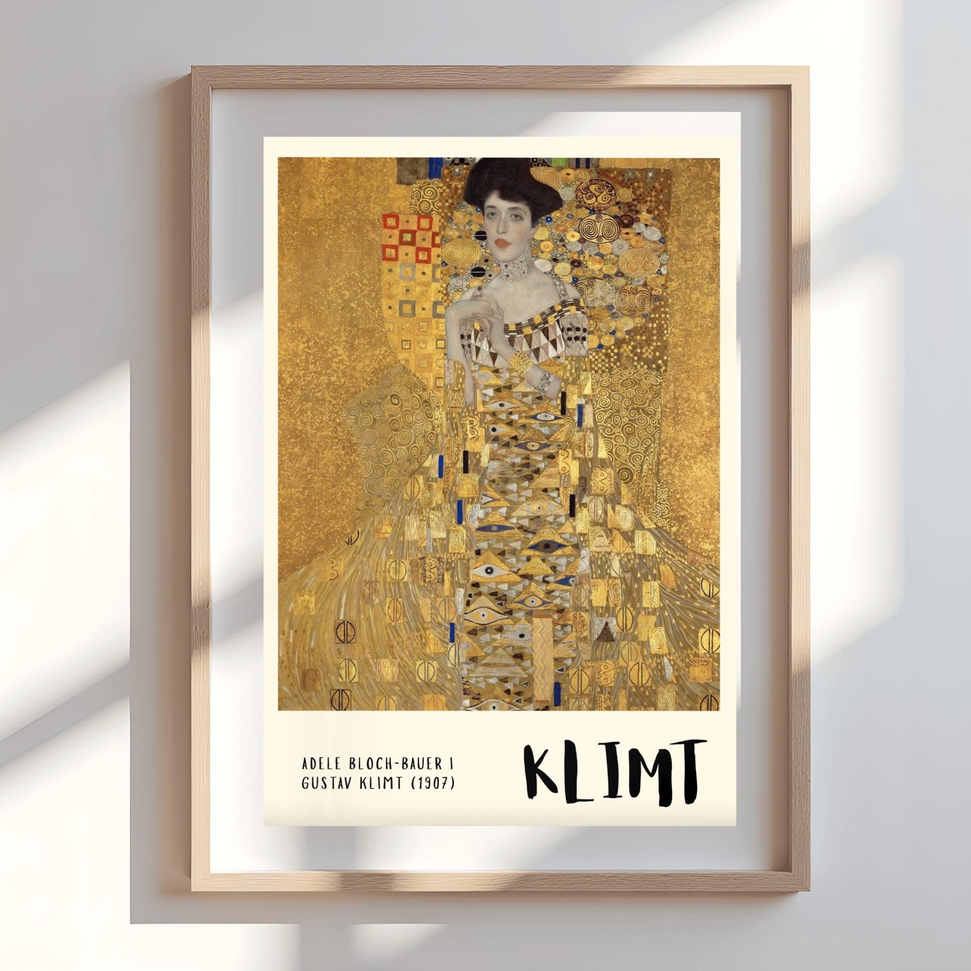 Gustav Klimt Adele Bloch-Bauer I Print ‚Äì Woman in Gold Poster (view 5)