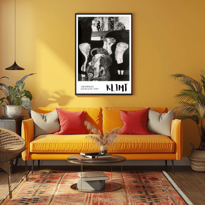 Gustav Klimt Jurisprudence Print ‚Äì Dark Academia Wall Art (view 6)