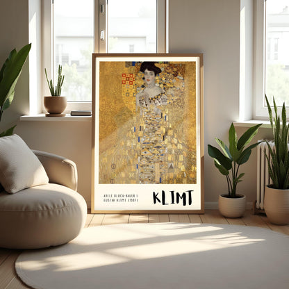 Gustav Klimt Adele Bloch-Bauer I Print ‚Äì Woman in Gold Poster (view 6)