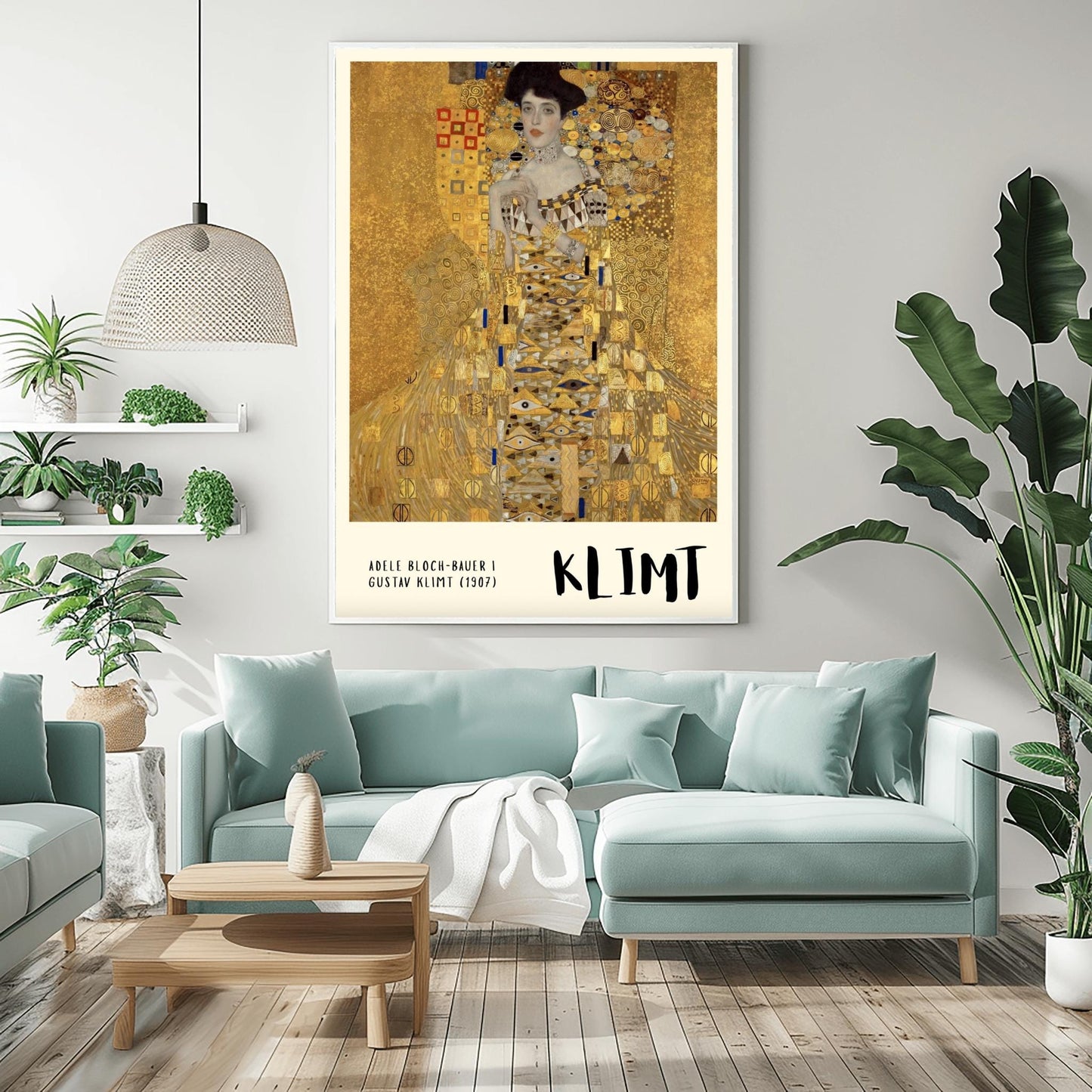 Gustav Klimt Adele Bloch-Bauer I Print ‚Äì Woman in Gold Poster (view 9)
