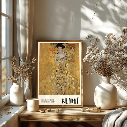 Gustav Klimt Adele Bloch-Bauer I Print ‚Äì Woman in Gold Poster (view 10)