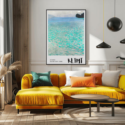 Gustav Klimt Attersee Print ‚Äì Minimalist Water Landscape (view 5)