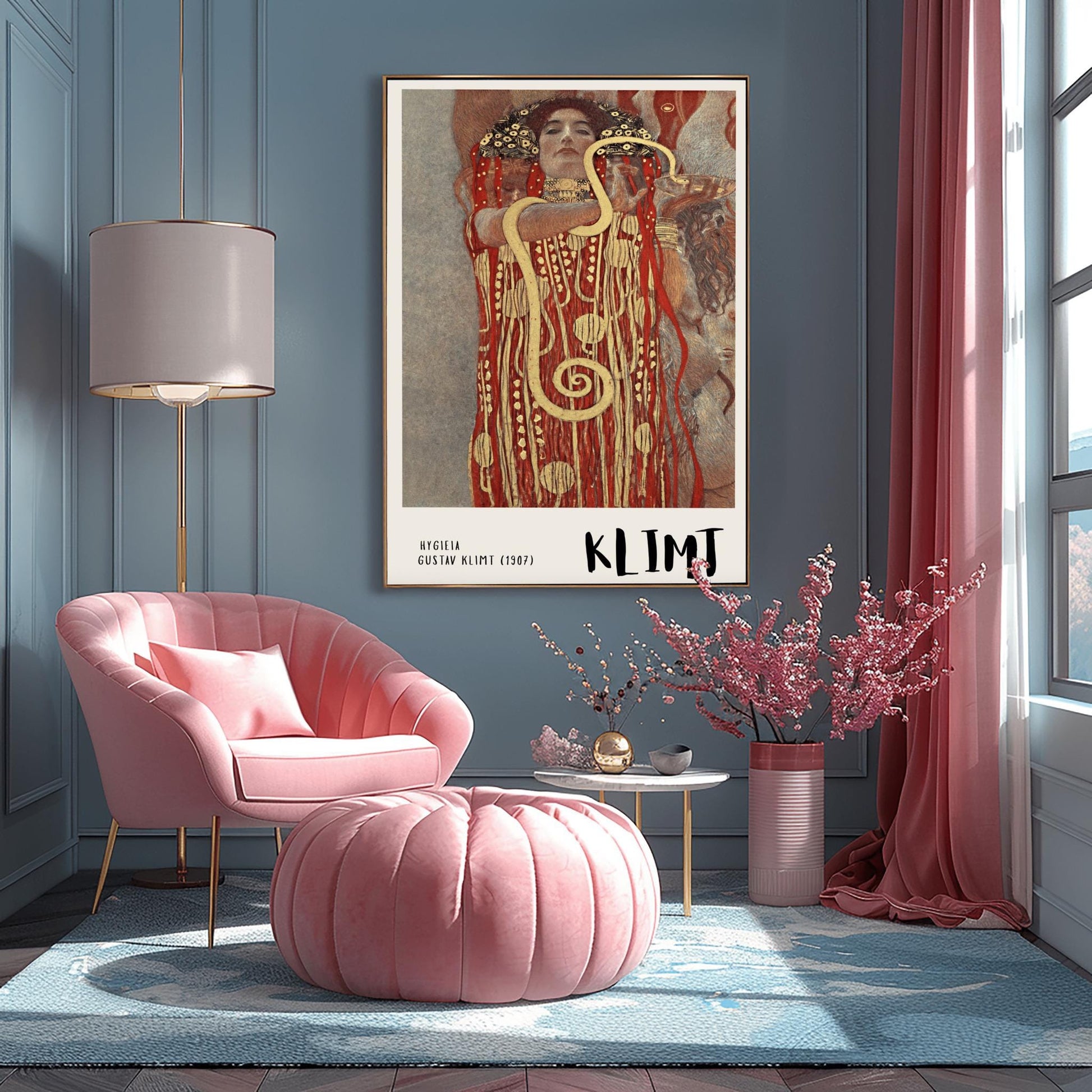 Gustav Klimt Hygieia Print ‚Äì Goddess of Health Art (main image)
