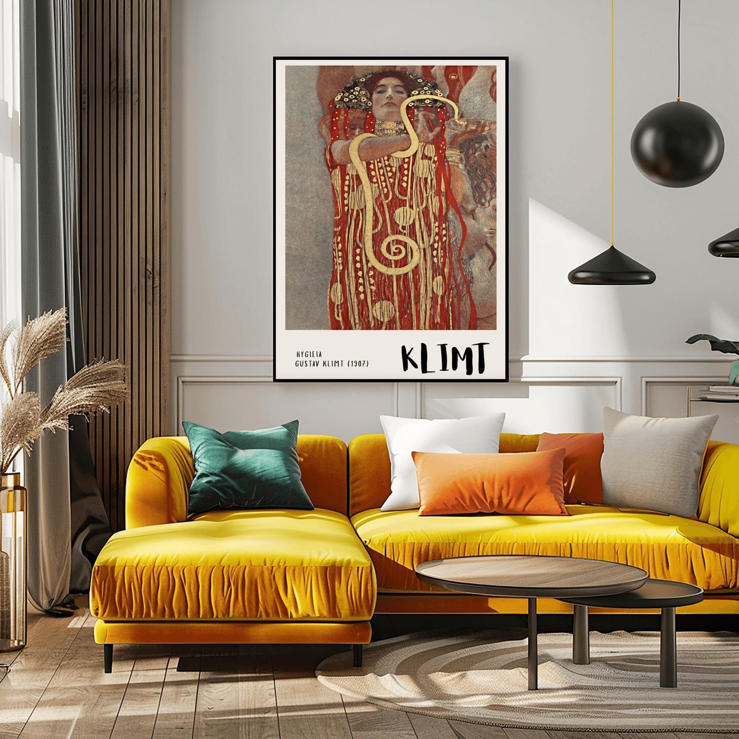 Gustav Klimt Hygieia Print ‚Äì Goddess of Health Art (view 2)