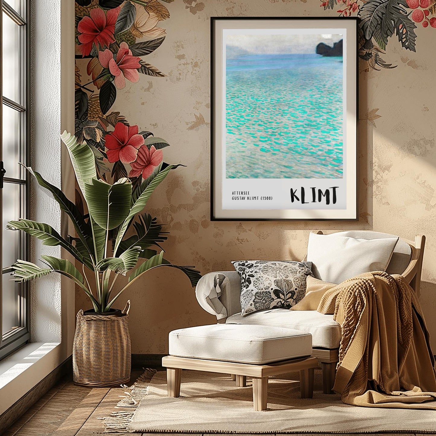 Gustav Klimt Attersee Print ‚Äì Minimalist Water Landscape (view 8)
