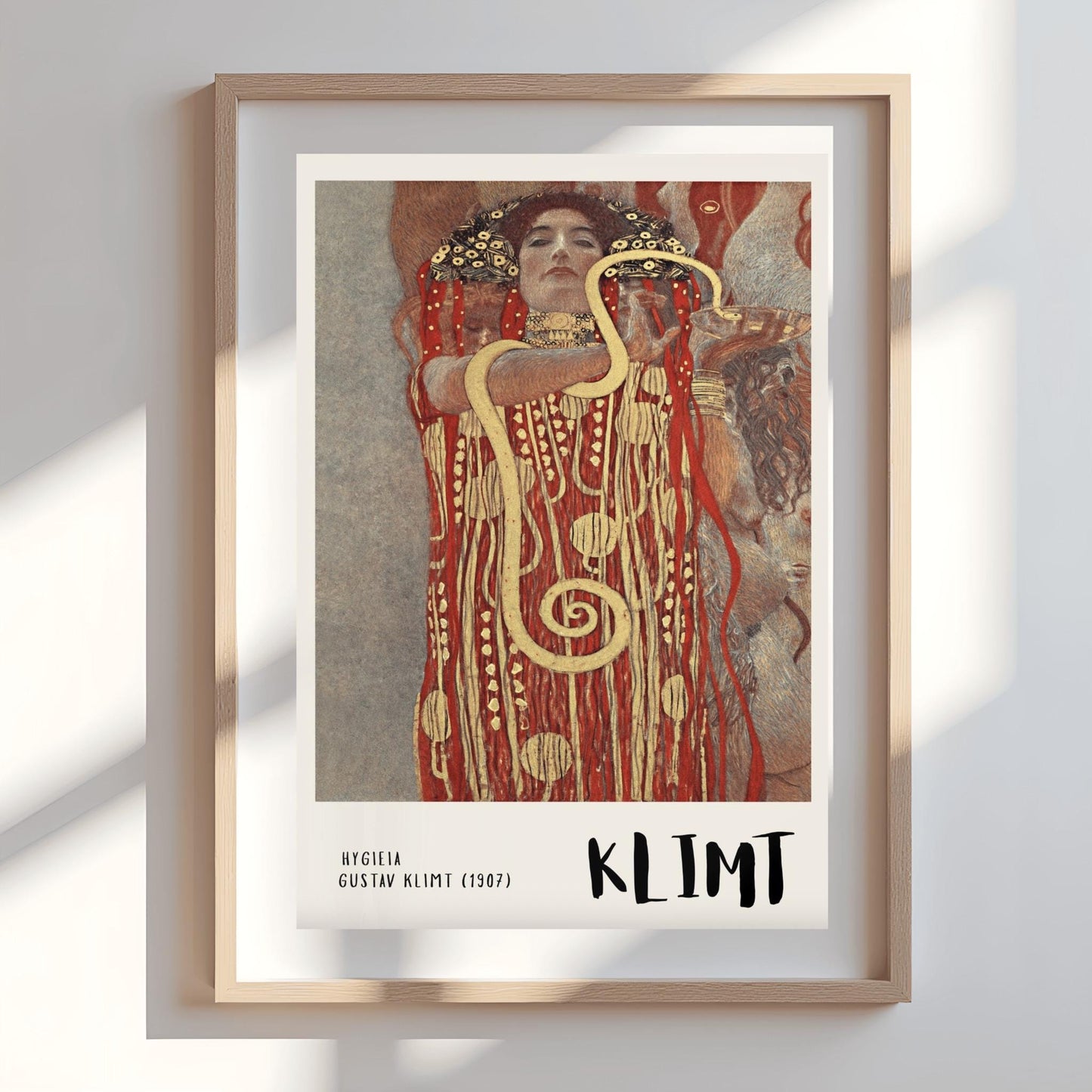 Gustav Klimt Hygieia Print ‚Äì Goddess of Health Art (view 3)