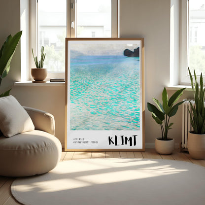 Gustav Klimt Attersee Print ‚Äì Minimalist Water Landscape (view 9)