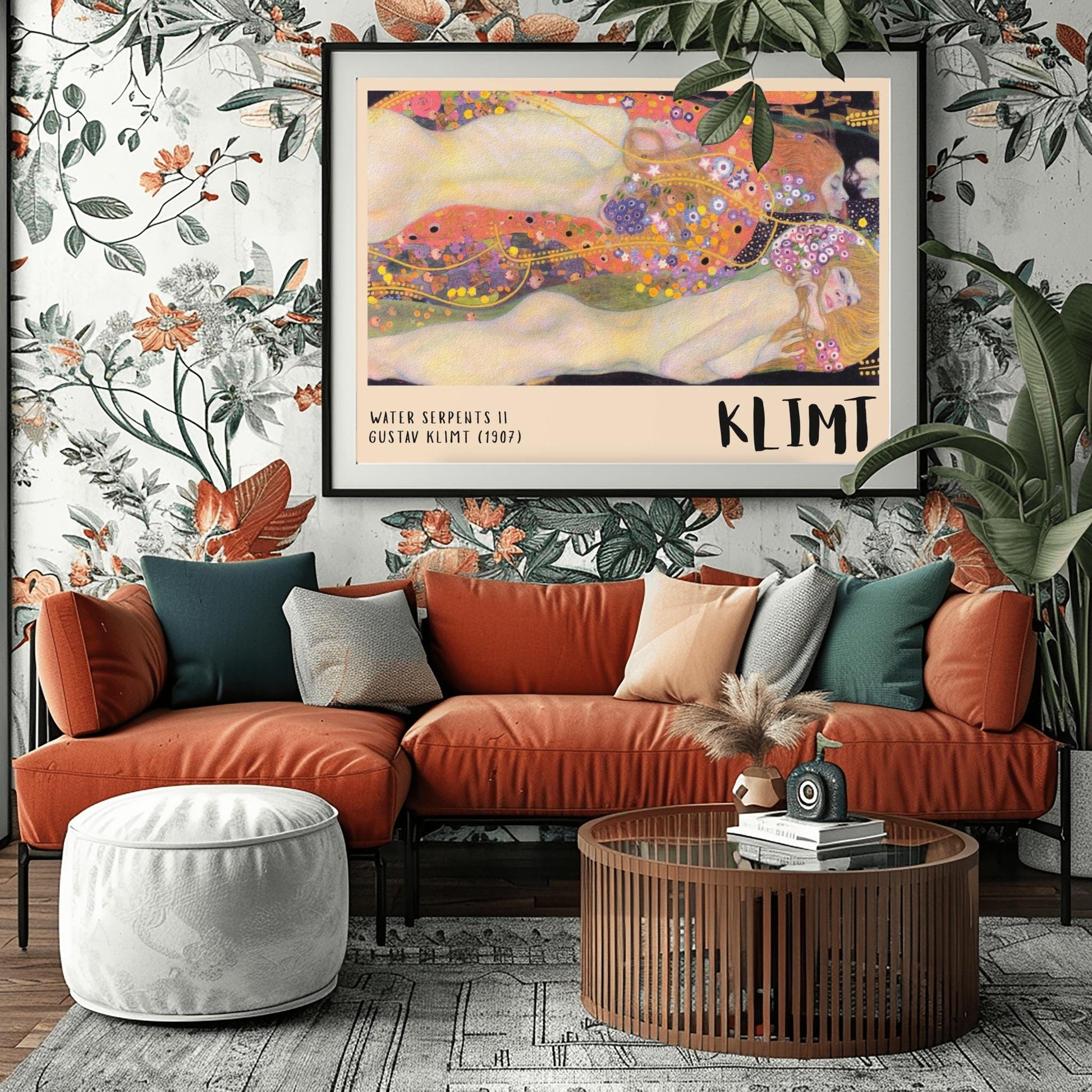 Gustav Klimt Water Serpents II Print ‚Äì Horizontal Symbolist Art (view 10)