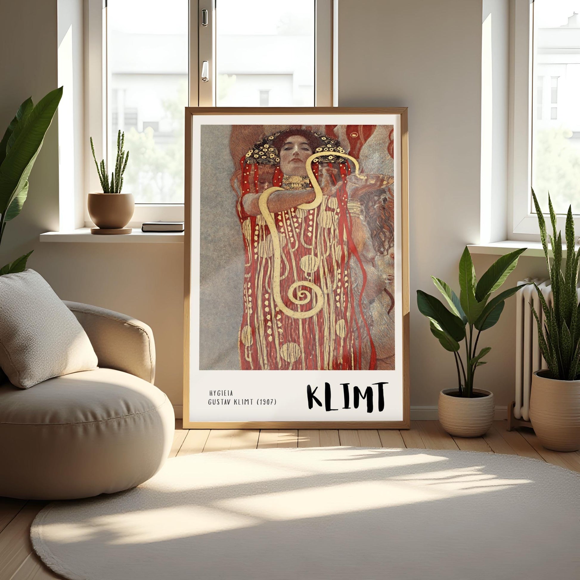 Gustav Klimt Hygieia Print ‚Äì Goddess of Health Art (view 7)