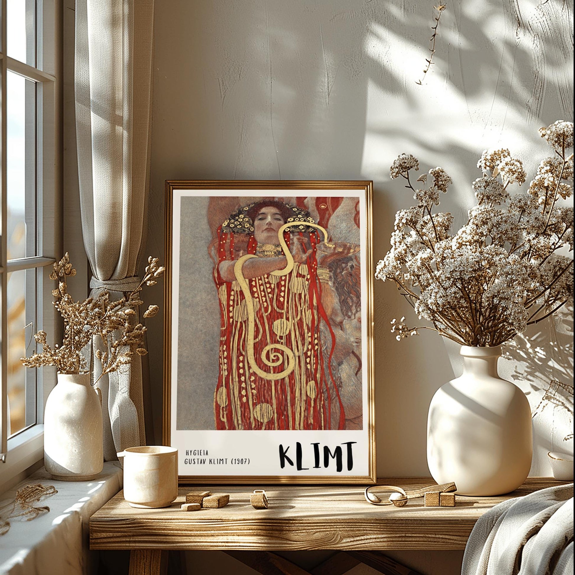 Gustav Klimt Hygieia Print ‚Äì Goddess of Health Art (view 10)