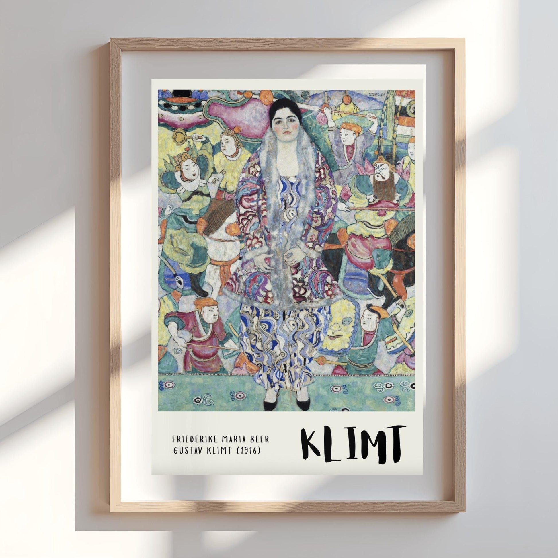 Gustav Klimt Portrait Print ‚Äì Friederike Maria Beer (view 6)