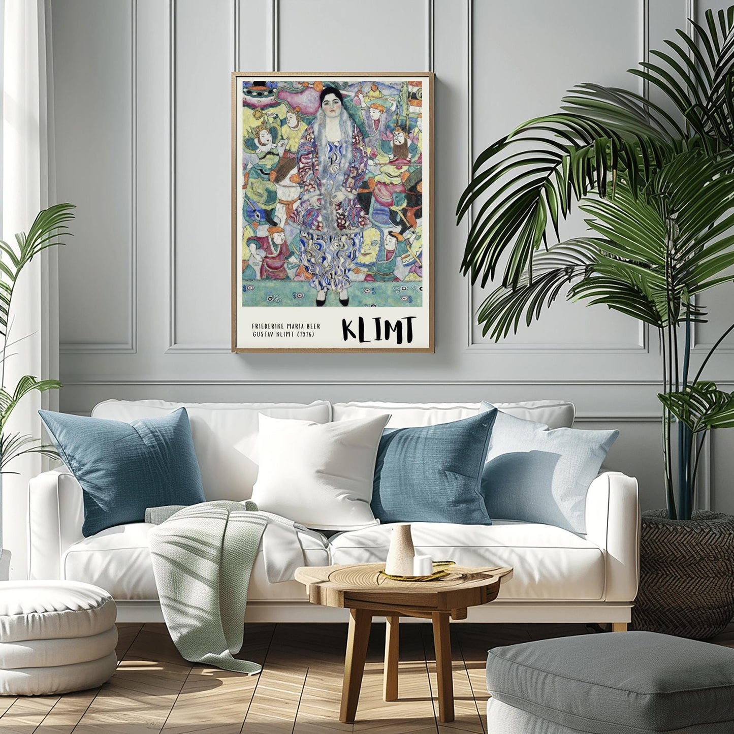 Gustav Klimt Portrait Print ‚Äì Friederike Maria Beer (view 7)