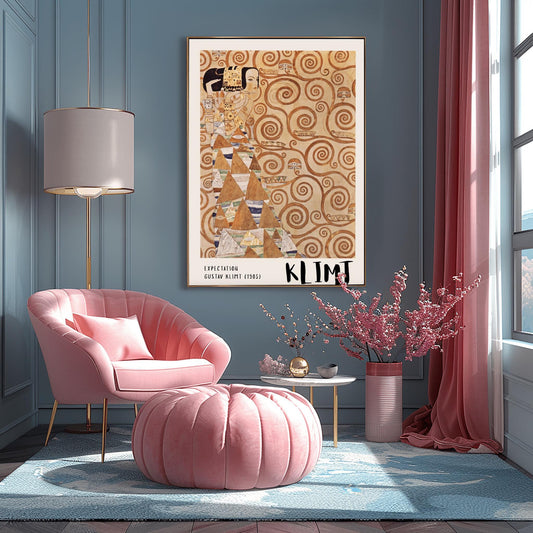 Gustav Klimt Expectation Print ‚Äì Stoclet Frieze Tree of Life (main image)