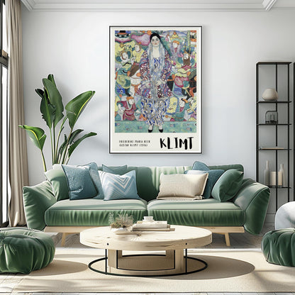 Gustav Klimt Portrait Print ‚Äì Friederike Maria Beer (view 10)