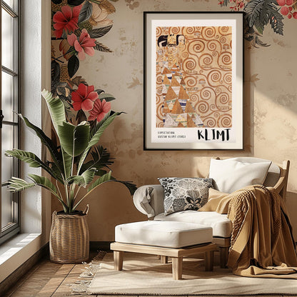 Gustav Klimt Expectation Print ‚Äì Stoclet Frieze Tree of Life (view 3)