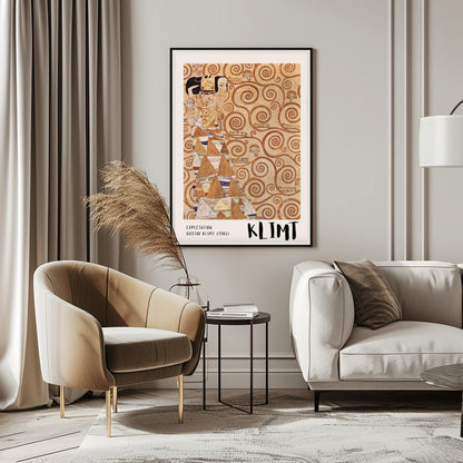 Gustav Klimt Expectation Print ‚Äì Stoclet Frieze Tree of Life (view 5)