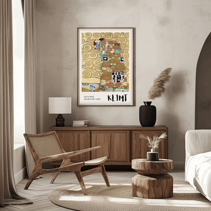 Gustav Klimt Fulfillment Print ‚Äì The Embrace Canvas (view 10)
