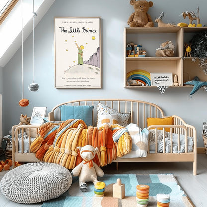 The Little Prince Stars Art Print - #1 Bestselling Classic Poster