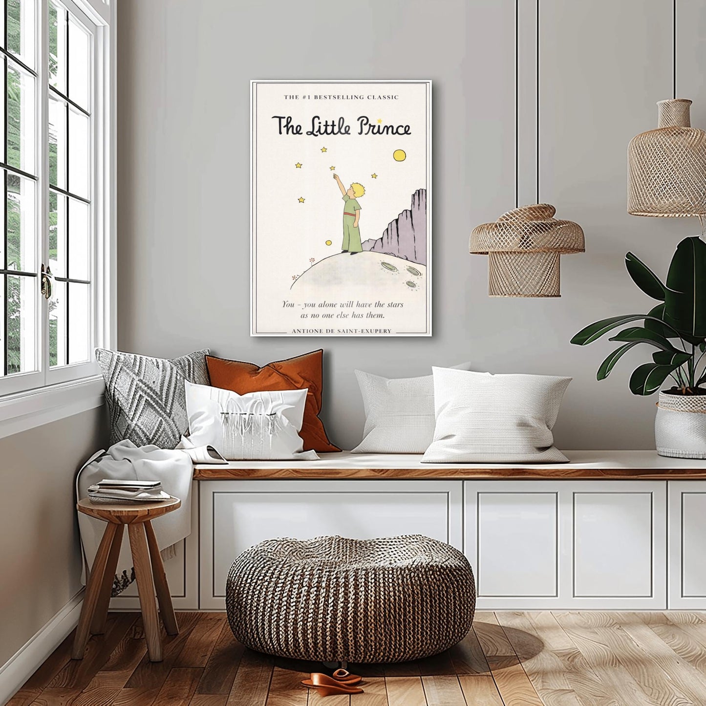 The Little Prince Stars Art Print - #1 Bestselling Classic Poster