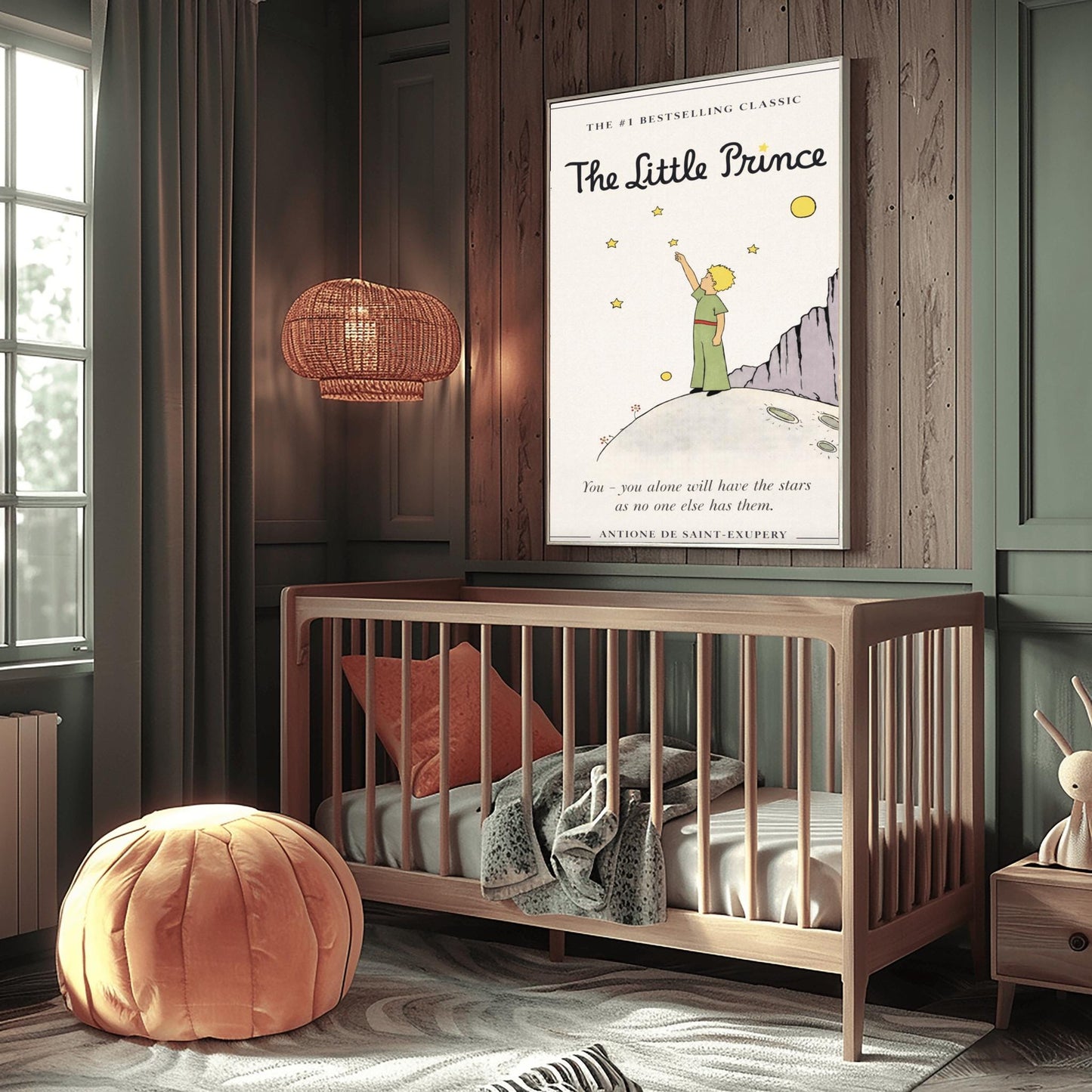 The Little Prince Stars Art Print - #1 Bestselling Classic Poster