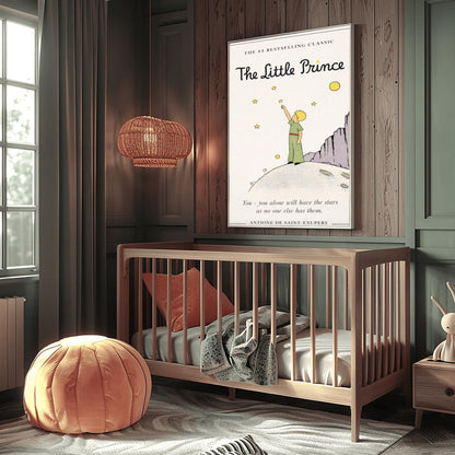 The Little Prince Stars Art Print - #1 Bestselling Classic Poster