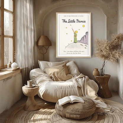 The Little Prince Stars Art Print - #1 Bestselling Classic Poster