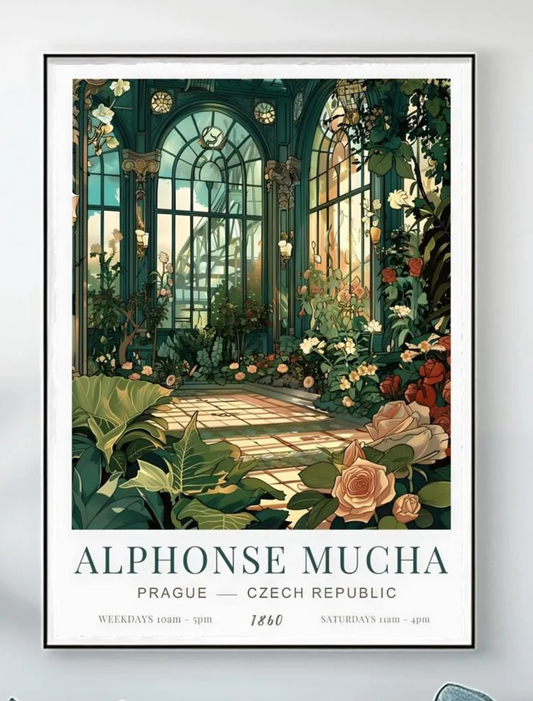 Alphonse Mucha | Alphonse Mucha Poster | Alphonse Mucha Print | Giclée Matte Art Poster Print | Art Nouveau Print | Art Noveau Poster