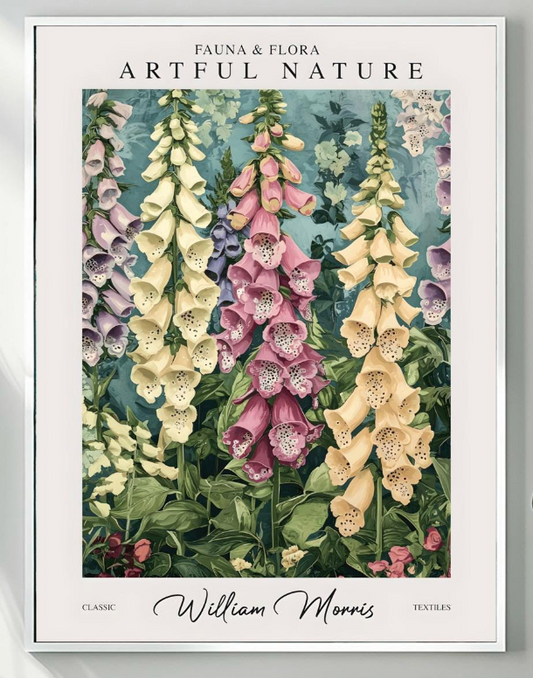 William Morris Print Vintage Floral Wall Art Exhibition Print Textiles Home Decor