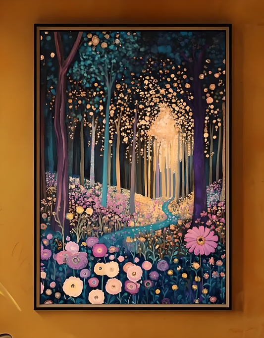 A captivating Gustav Klimt print, this Klimt museum poster features stunning gold Art Nouveau wall art, perfect as unframed aesthetic exhibition decor or a classic gift for any art lover.