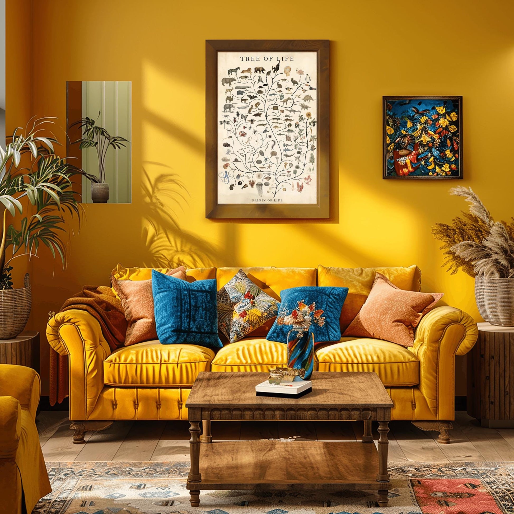 Tree of Life Art Poster ‚Äì Vintage Evolution Chart ‚Äì Biology Wall Art (view 6)