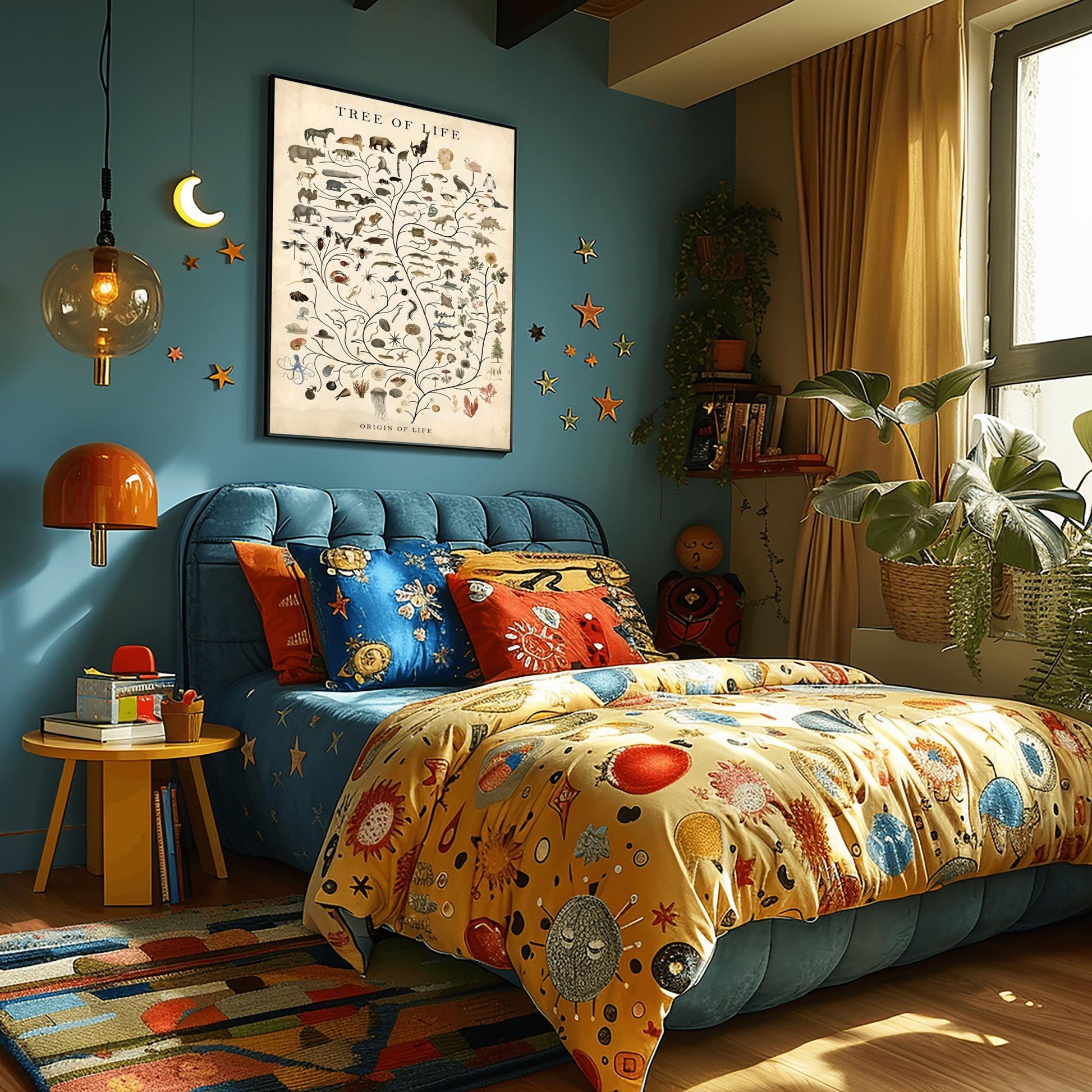 Tree of Life Art Poster ‚Äì Vintage Evolution Chart ‚Äì Biology Wall Art (view 4)